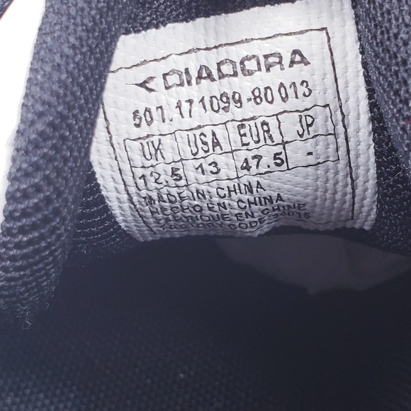 Diadora N9000 Black and Gold Size 13 - Picture 8 of 8